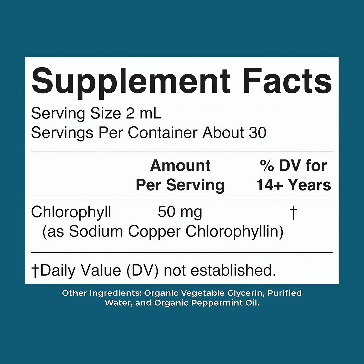 MaryRuth's Chlorophyll Liquid Drops, Delicious Minty Flavor, Vegan, 2 Fl Oz | Clean Label Project Certified®, Vegan, Non-Diluted Liquid Chlorophyll, Mulberry Derived Supplement for Ages 14+, Non-GMO